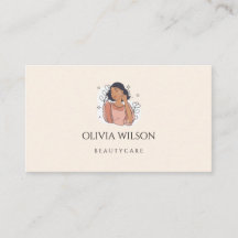 Minimal Beauty Care Business Card