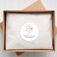 Minimal, Beauty, Logo, Line Art White