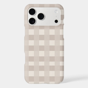Minimal Beige Chequerboard Design