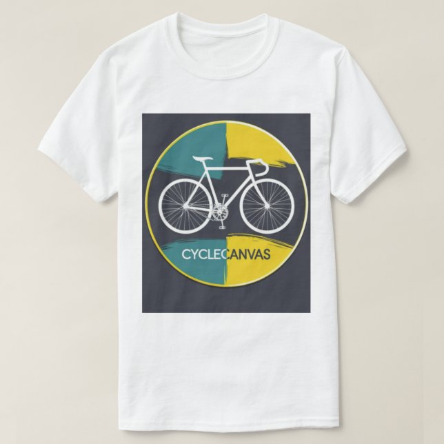 Minimal Bicycle Illustration –  T-Shirt (Design Front)