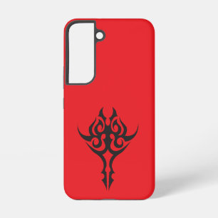 Minimal Black Ink Tattoo Style Artwork Samsung Galaxy Case