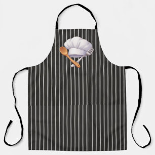 Minimal Black & White Kitchen  Apron