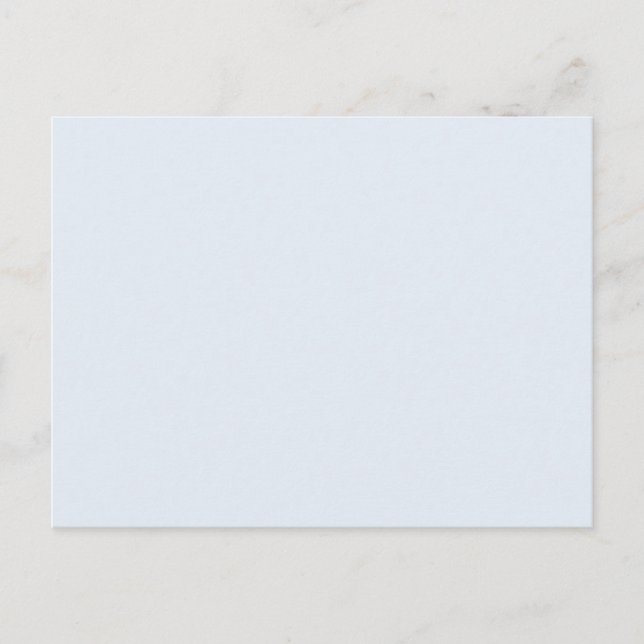 Minimal Blank Color  Postcard (Front)