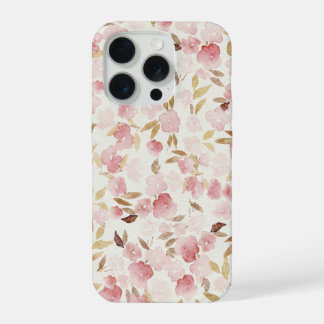 Minimal Blush Floral Phone Case | Soft Watercolor 