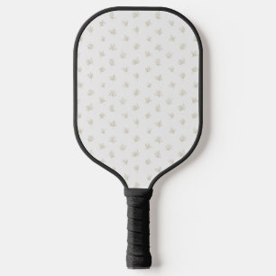Minimal Botanical Line Art Pattern (7) Pickleball Paddle