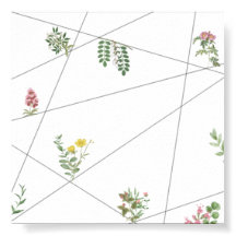 “Minimal Botanical Line Art Poster – Modern Nature