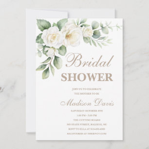 Minimal Bridal Shower Invitation