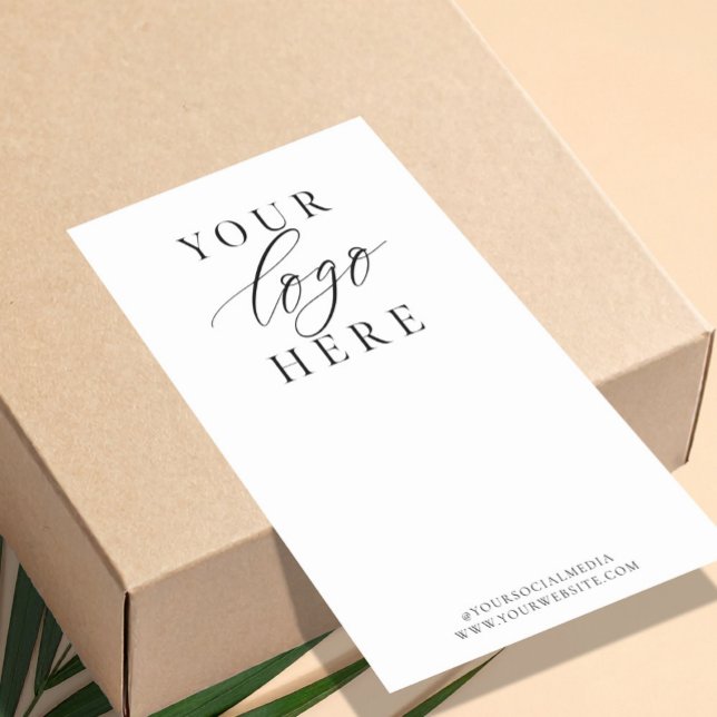 Minimal Business Logo Packaging Box Seal Sticker (Creator Uploaded)