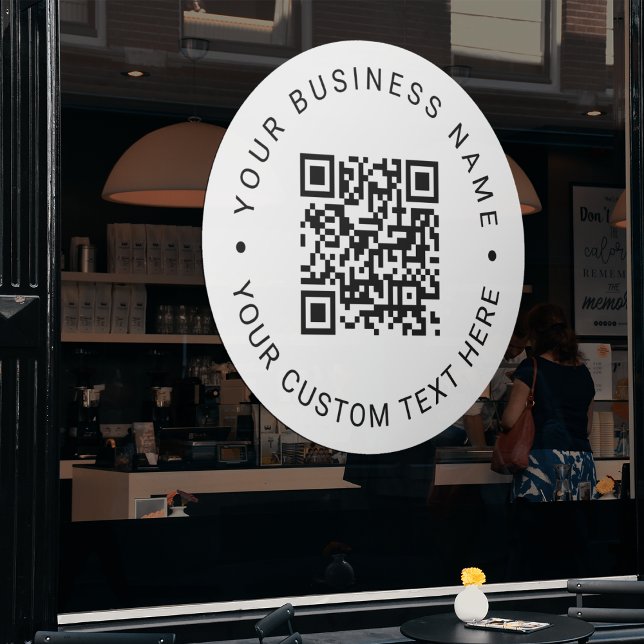 Minimal Business QR Code White Scannable (Creator Uploaded)