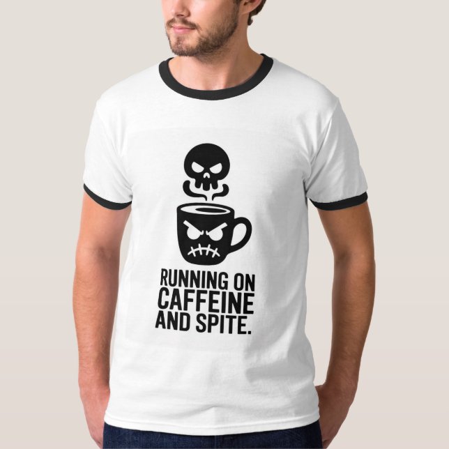 Minimal Caffeine Mood Tee (Front)
