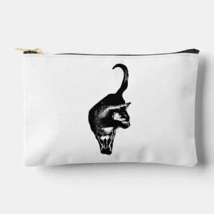 Minimal Cat Chic Accessory Pouch