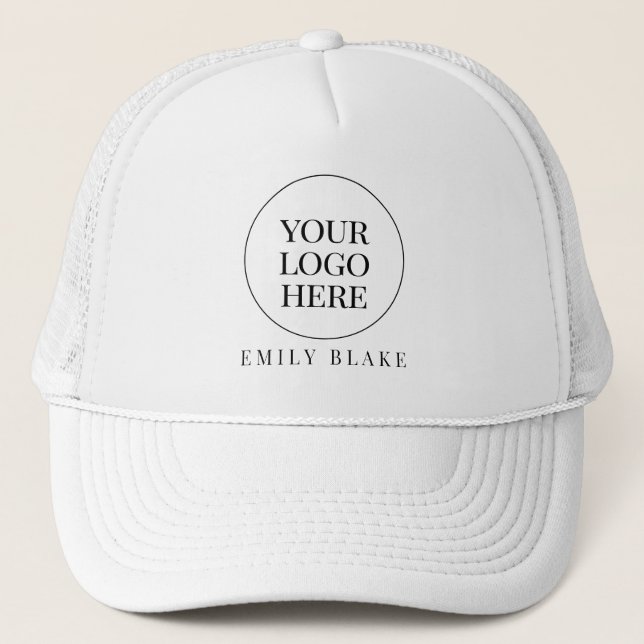 Minimal Classic Business Trucker Hat (Front)