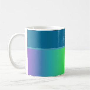 minimal colourful lgbtq gay pride month coffee mug