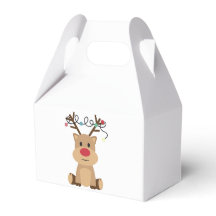 Minimal Deer Party Favour Box