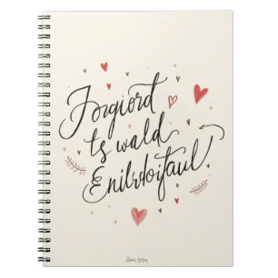 minimal design notebook