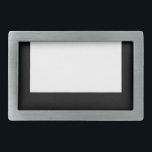 Minimal Design - Rectangular Belt Buckle<br><div class="desc">Minimal and minimalist. You can easily add image or change background colour by clicking the customise button.</div>