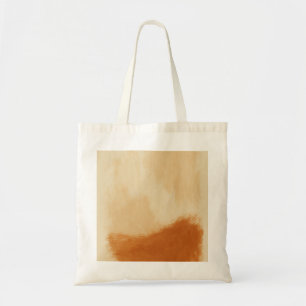 Minimal Earth Tone Abstract Tote Bag