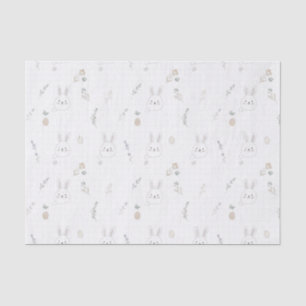 Minimal Easter Bunny Pastel Spring Pattern (2) Tissue Paper