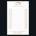 Minimal elegant Augenbrauen Flyer<br><div class="desc">Personalisierbarer Flyer mit Augenbraue Illustration.Perfekt für Augenbrauen & Makeup Artisten,  Friseure und Kosmetiker. Editiere dein Produkt in Minuten in dem Du deine Daten hinzu fügst. Über "weiteres personalisieren" kannst Du die Schriftart/Farbe/Position verändern.</div>