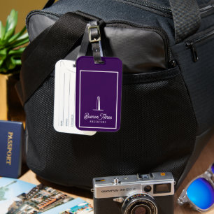 Minimal, Elegant Buenos Aires, Argentina Luggage Tag