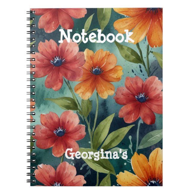 Minimal Elegant Business Notebook (Front)