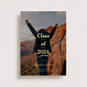 Minimal Elegant Grad Announcement