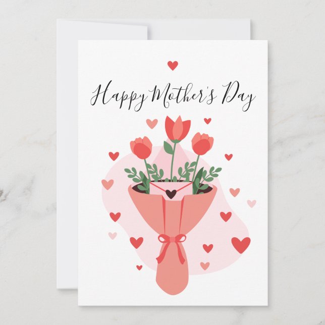 Minimal Elegant Mother's Day Card (Front)