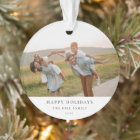 Minimal Elegant Simple | Christmas Family Photo