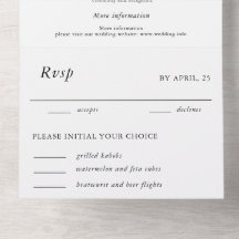 Minimal Elegant White Wedding