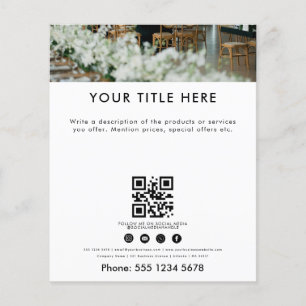 Minimal Event Planner Flyer   Leave a review