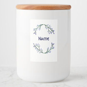 Minimal Food and Beverage Label Set