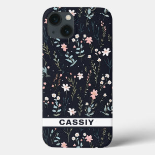Minimal Gentle Colourful Garden Wildflowers Nurser iPhone 13 Case