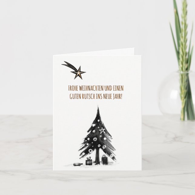 Minimal German Christmas Cards (Front)