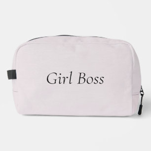 Minimal Girl Boss Modern Dopp Kit