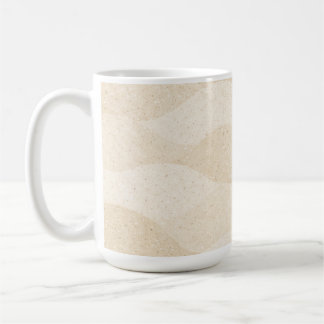 Minimal Grain Texture ,Soft, Neutral pattern Coffee Mug