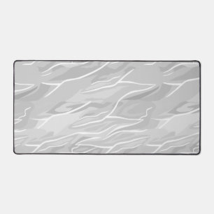 Minimal Grey Marble Desk Mat
