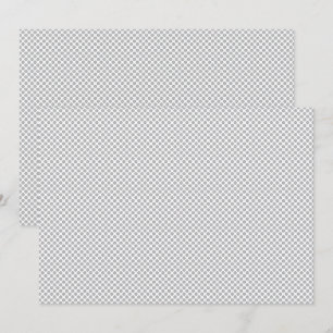 Minimal Grey Polka Dot Pattern  Holiday Card