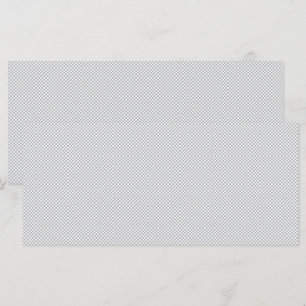 Minimal Grey Polka Dot Pattern Menu