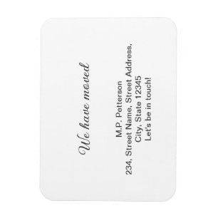 minimal grey we have moved add name address text  magnet