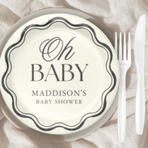 Minimal Hand Drawn Gender Neutral Baby Shower