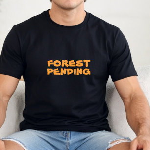 Minimal hiking nature lover yellow T-Shirt