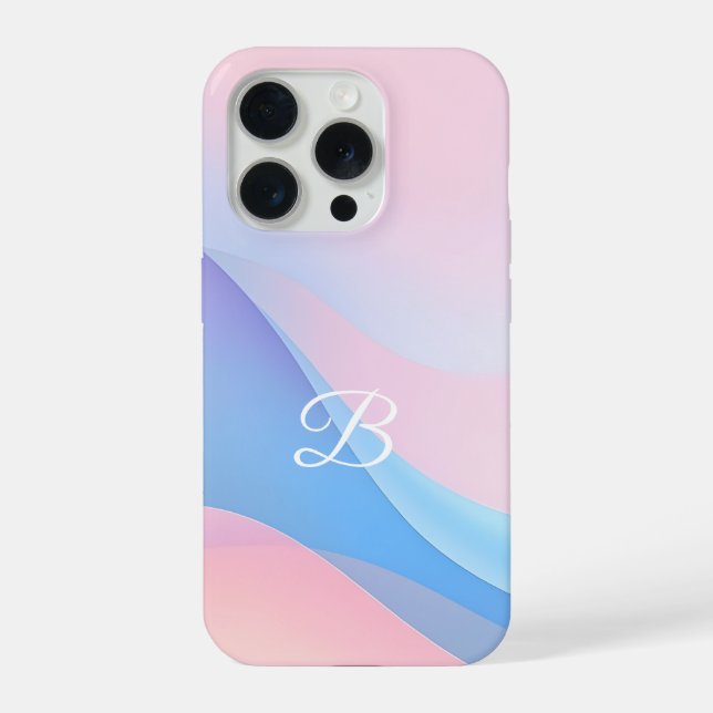 Minimal Initial B Phone Case – Modern Aesthetic De (Back)