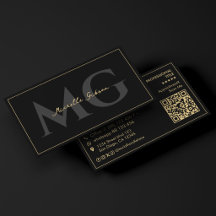 Minimal Initials Black Script Professional