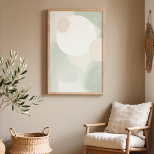 Minimal Japandi Abstract Wall Art Print