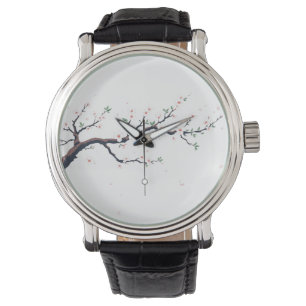 Minimal Japanese Tree Branch eWatch Watch