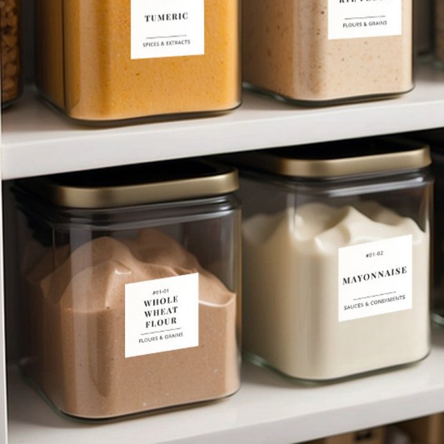 Minimal Kitchen Pantry Food Storage Organisation (Creator Uploaded)