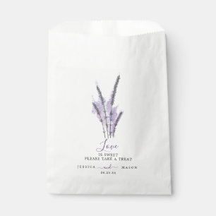 Minimal Lavender Favour Bags