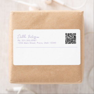 Minimal Lavender Modern Business