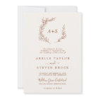 Minimal Leaf | Boho Cream All In One Wedding