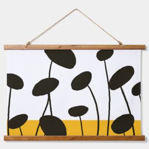 Minimal Leaf Kids T-Shirt 🌿 Hanging Tapestry